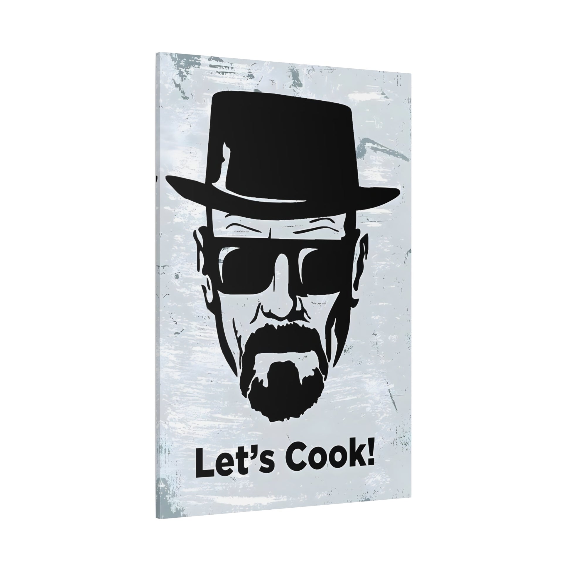 Lets Cook Canvas Vintage Kitchen Bar Cafe Wall Art Print
