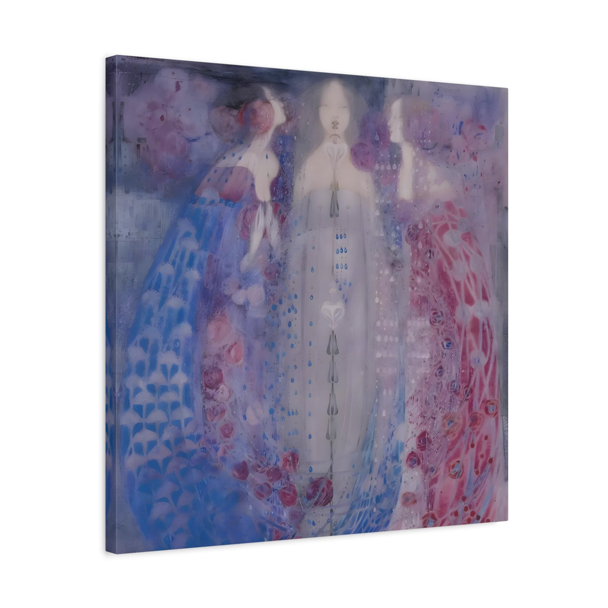 Margaret Macdonald Three Perfumes - Square Canvas Wall Art Print