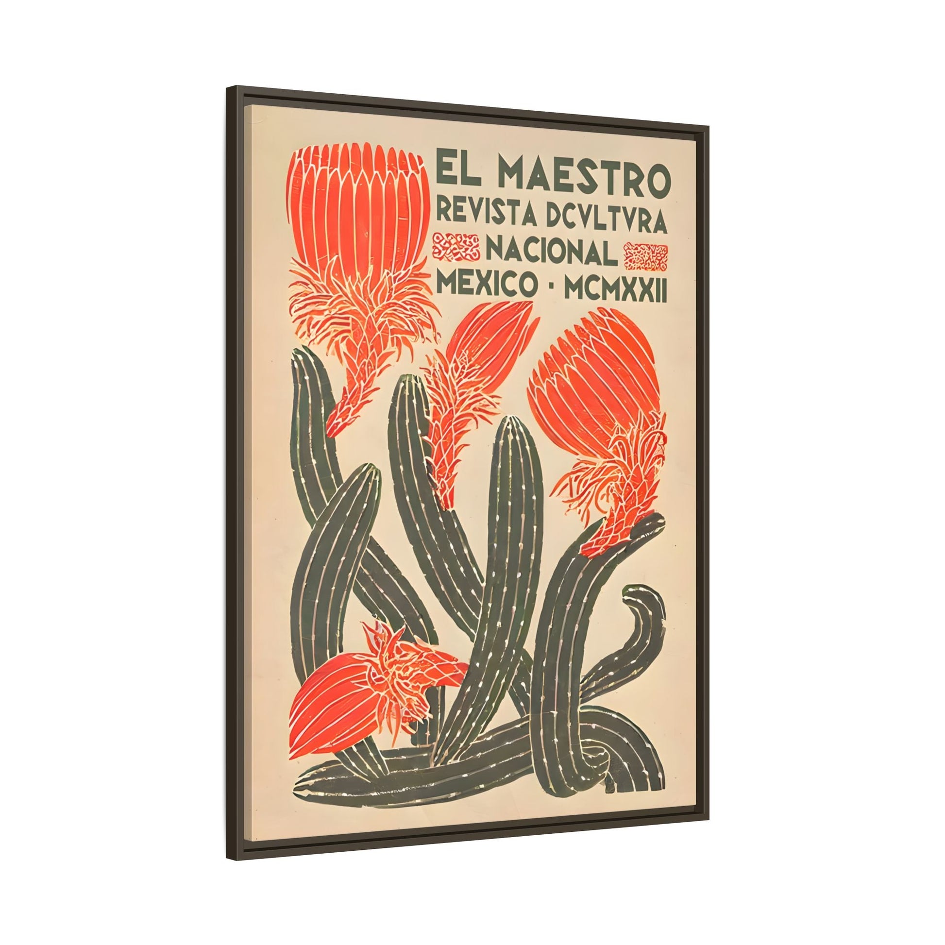 Mexican Floral Wall Art Canvas Decor, Floral Latin American Prints