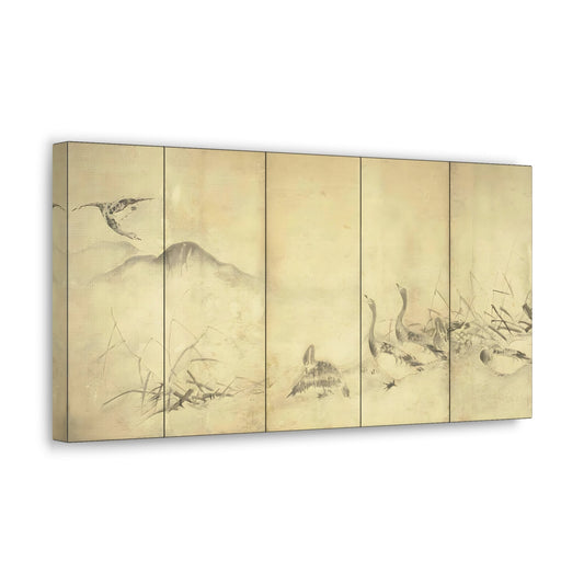 Miyamoto Musashi Niten Canvas Print - Japanese Wall Art Artwork Reproduction