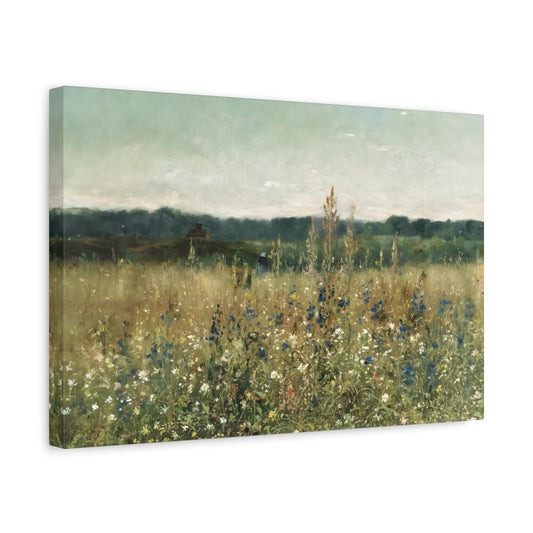 Modern Floral Harmony Canvas Print - Wall Art Prints