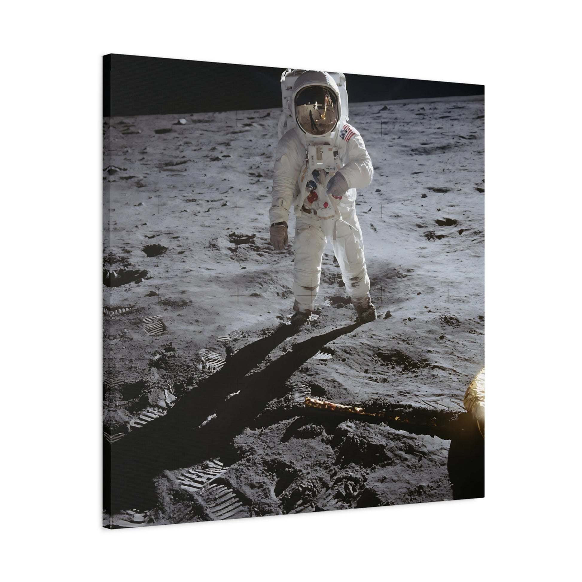 NASA Astronaut Canvas Wall Art - Mission Apollo Space Lovers