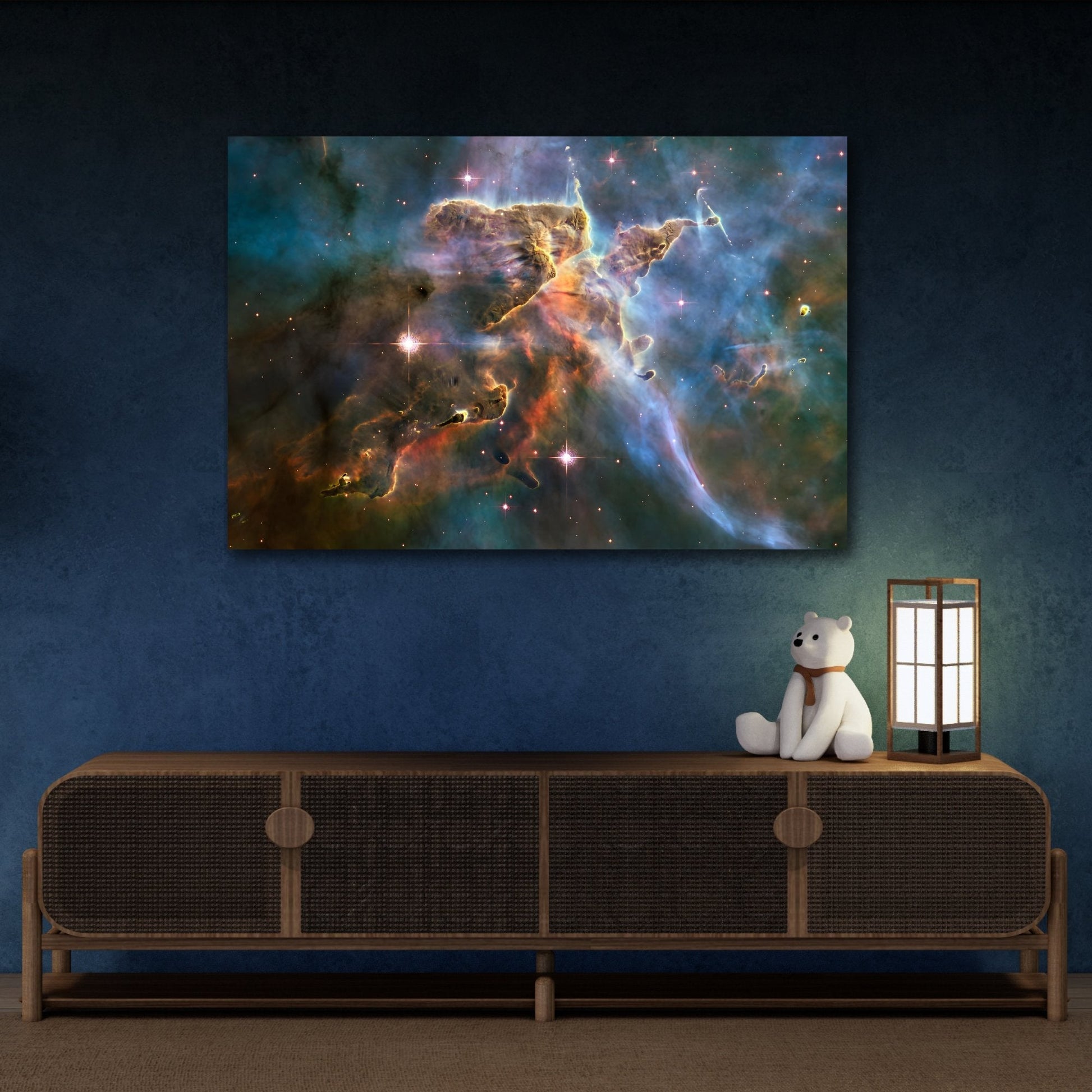 NASA Hubble Deep Space Canvas Print - Astronomy Wall Art