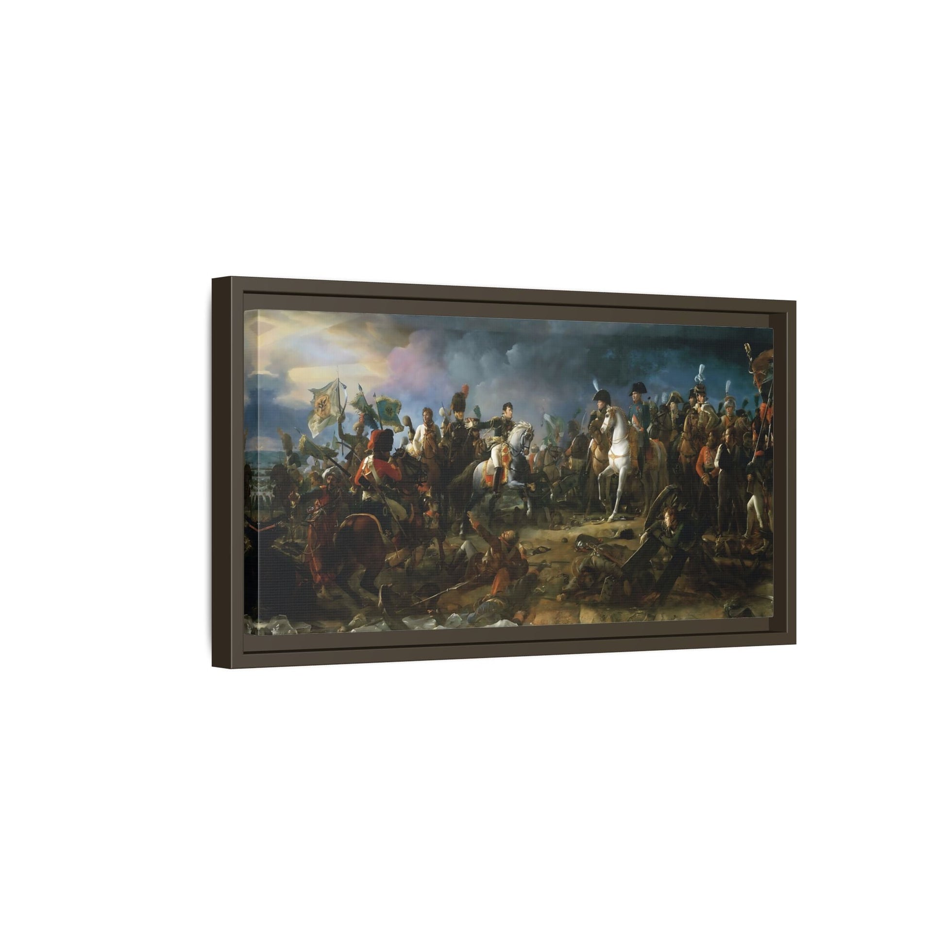 Napoleon Battle Canvas Print - Large French Historical Classic Wall Art