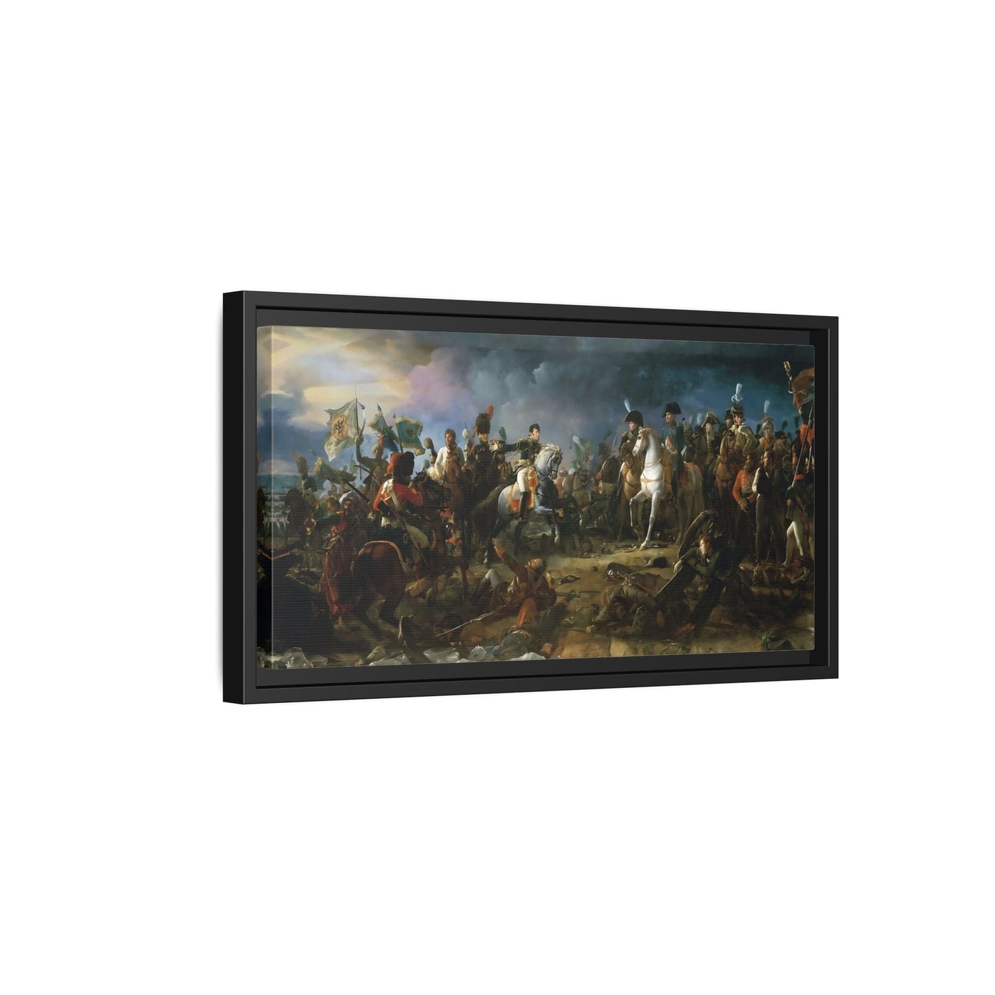 Napoleon Battle Canvas Print - Large French Historical Classic Wall Art