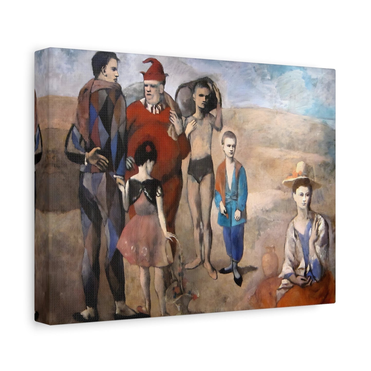 Pablo Picasso Family of Saltimbanques - Canvas Art Print