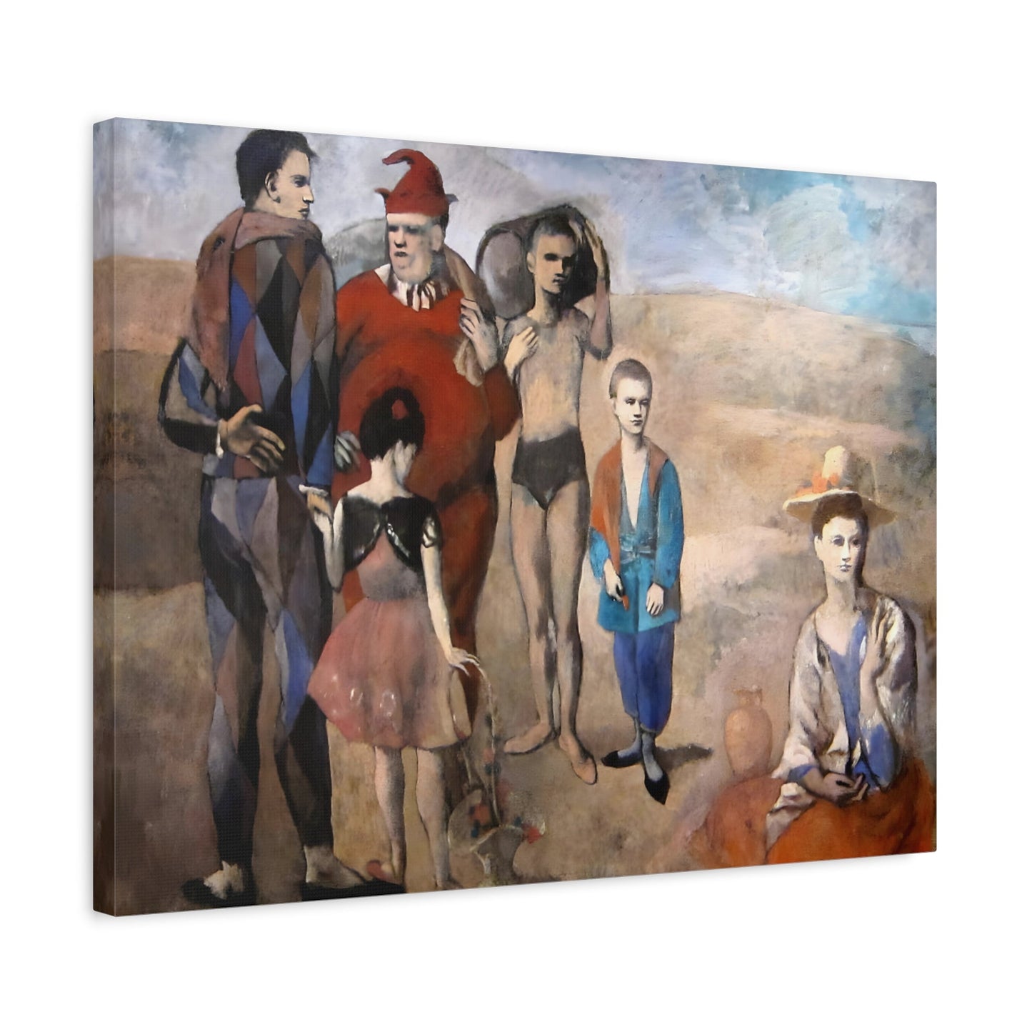 Pablo Picasso Family of Saltimbanques - Canvas Art Print