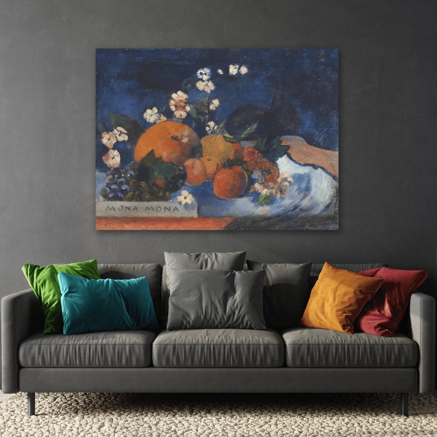 Paul Gauguin Mona Mona Tasty - Canvas Wall Art Print
