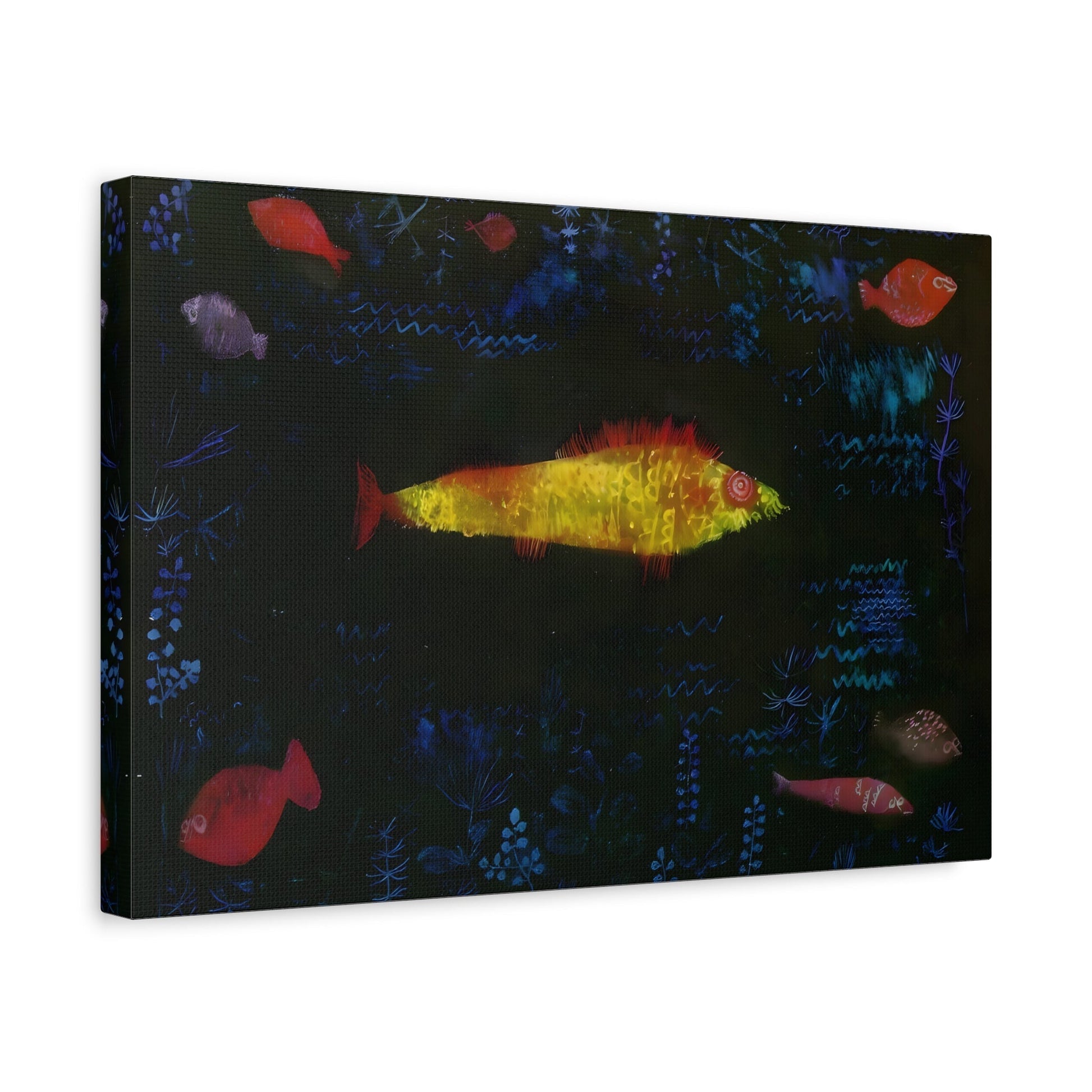 Paul Klee Goldfish - Canvas Wall Art Print Reproduction