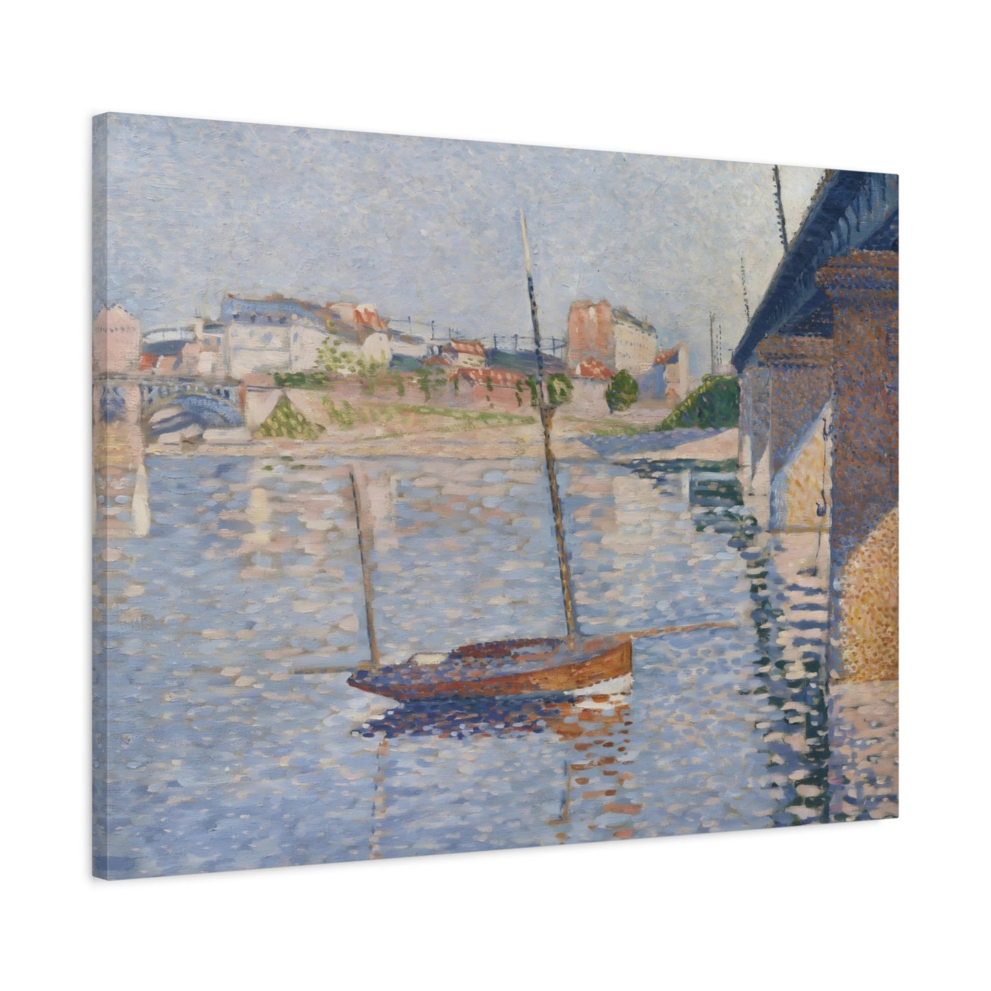 Paul Signac Clipper - Sea Landscape Canvas Wall Art Print