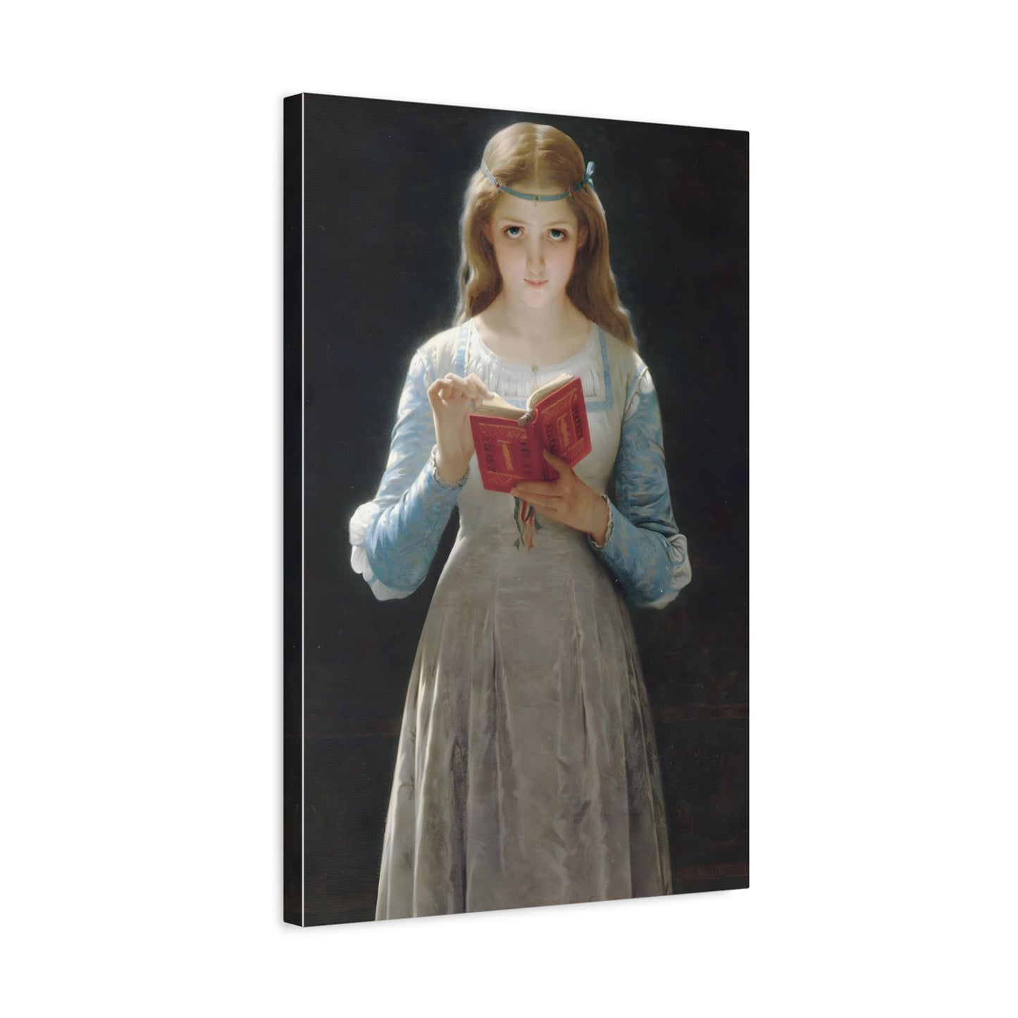 Pierre Auguste Cot Ophelia - Framed Canvas Wall Art Print