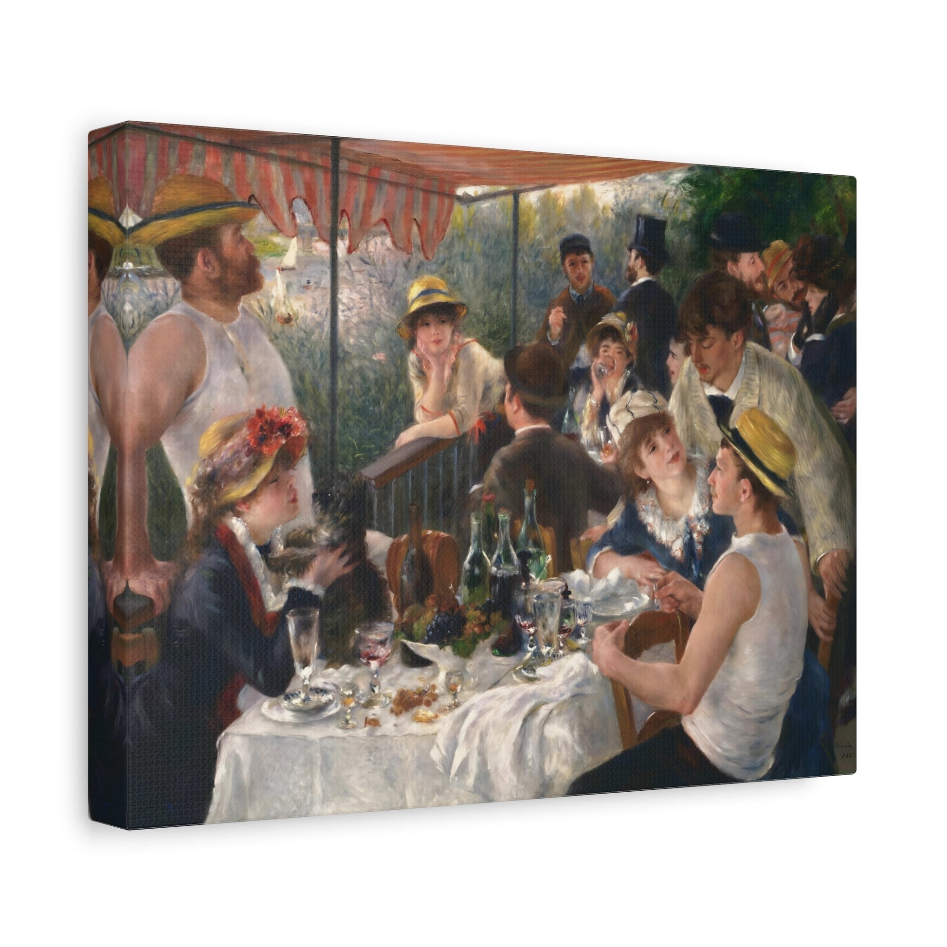 Pierre-Auguste Renoir Luncheon of the Boating Party - Canvas Print