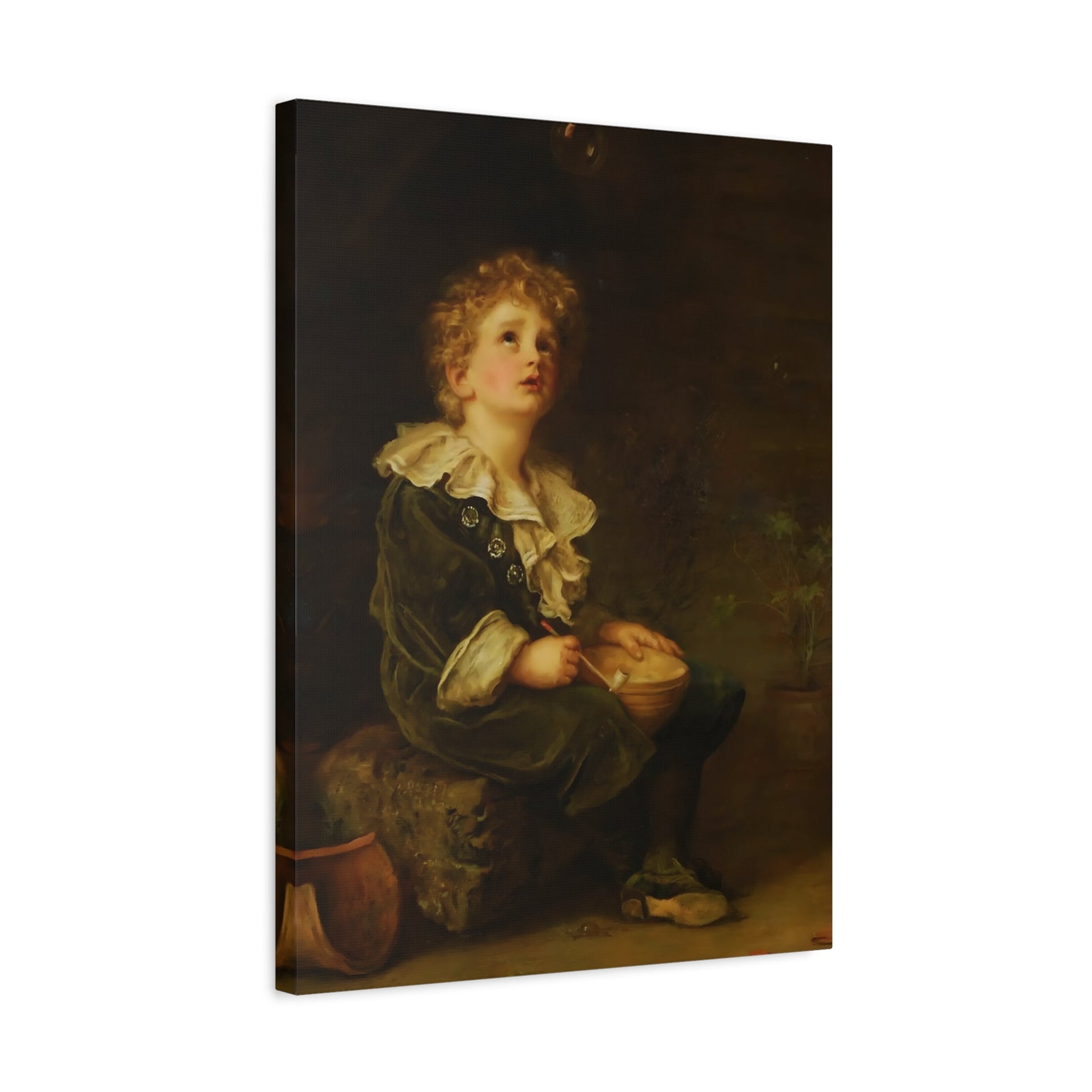 Sir John Everett Millais Bubbles - Canvas Wall Art Print Reproduction