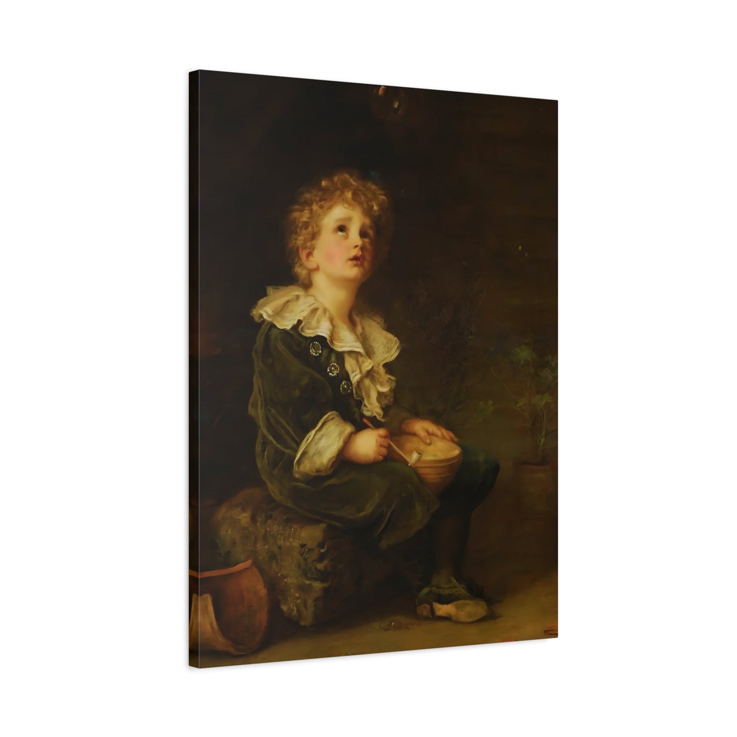 Sir John Everett Millais Bubbles - Canvas Wall Art Print Reproduction