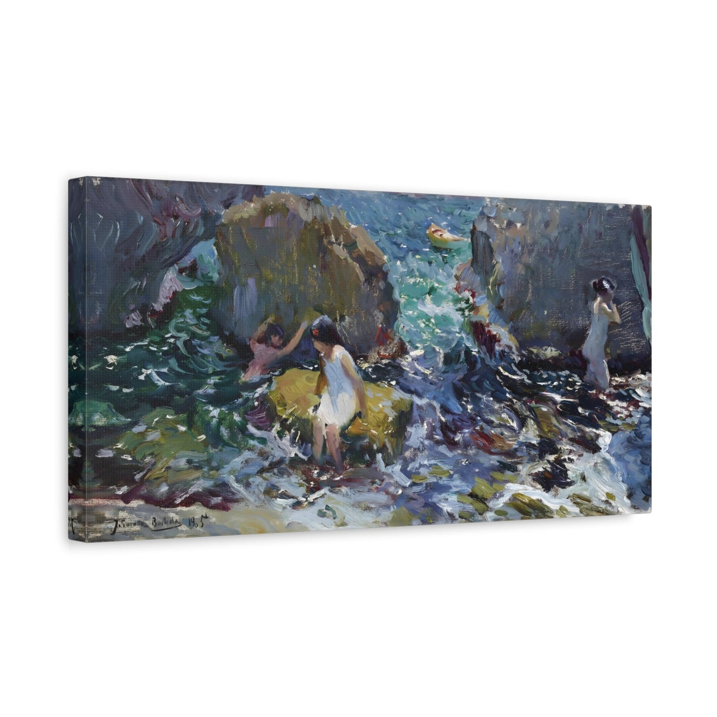 Sorolla Canvas Print - Spanish Summer Beach Wall Art Prints