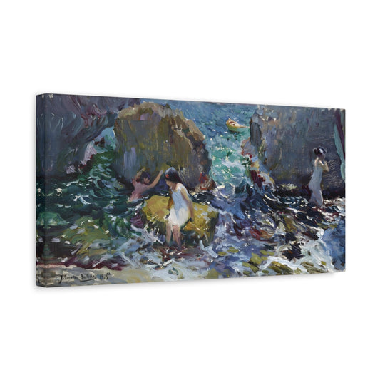 Sorolla Canvas Print - Spanish Summer Beach Wall Art Prints