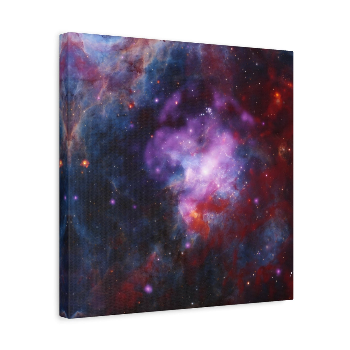 Square Framed NASA Canvas Prints - Spectacular Supernova Celestial Fireworks Deep Space Wall Art