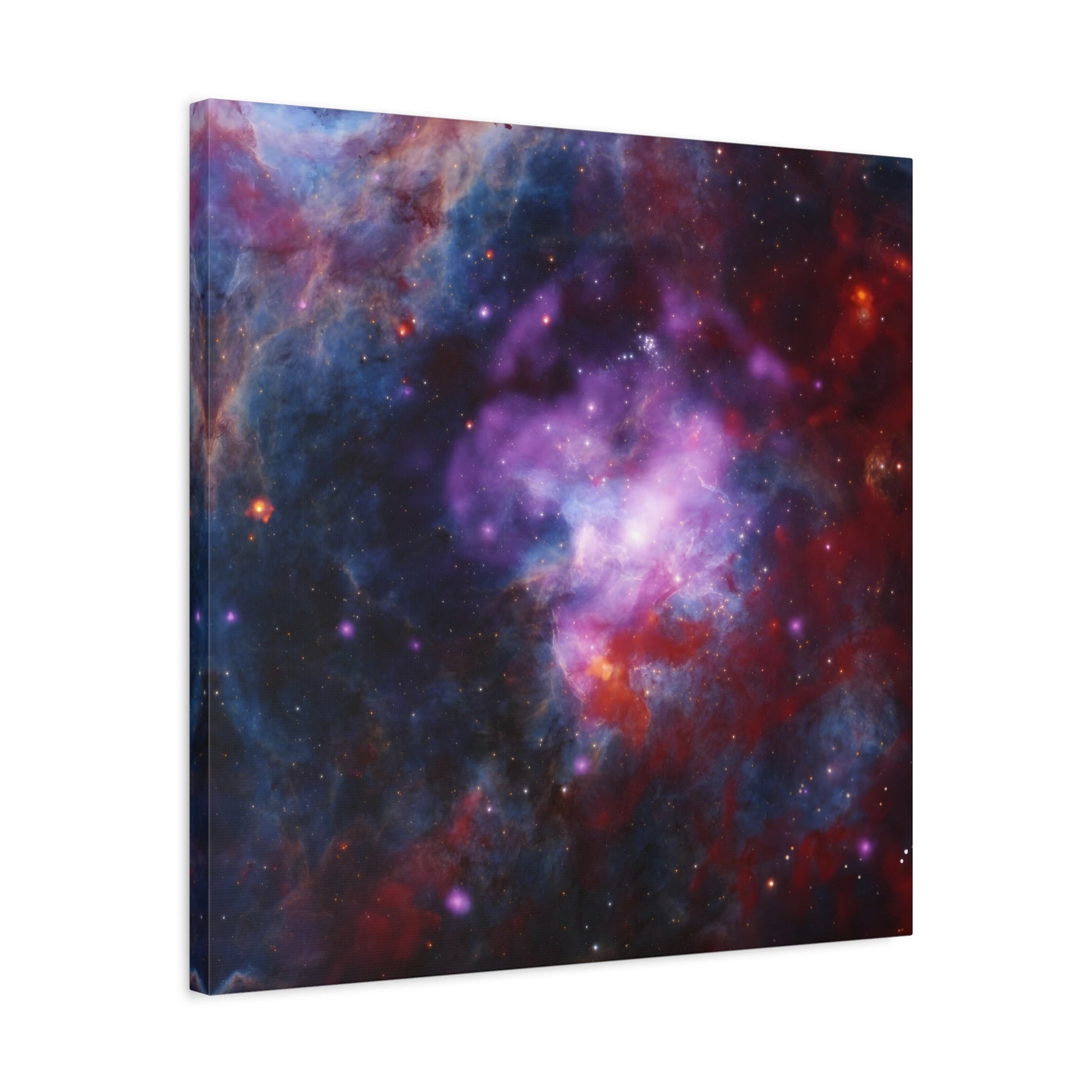 Square Framed NASA Canvas Prints - Spectacular Supernova Celestial Fireworks Deep Space Wall Art