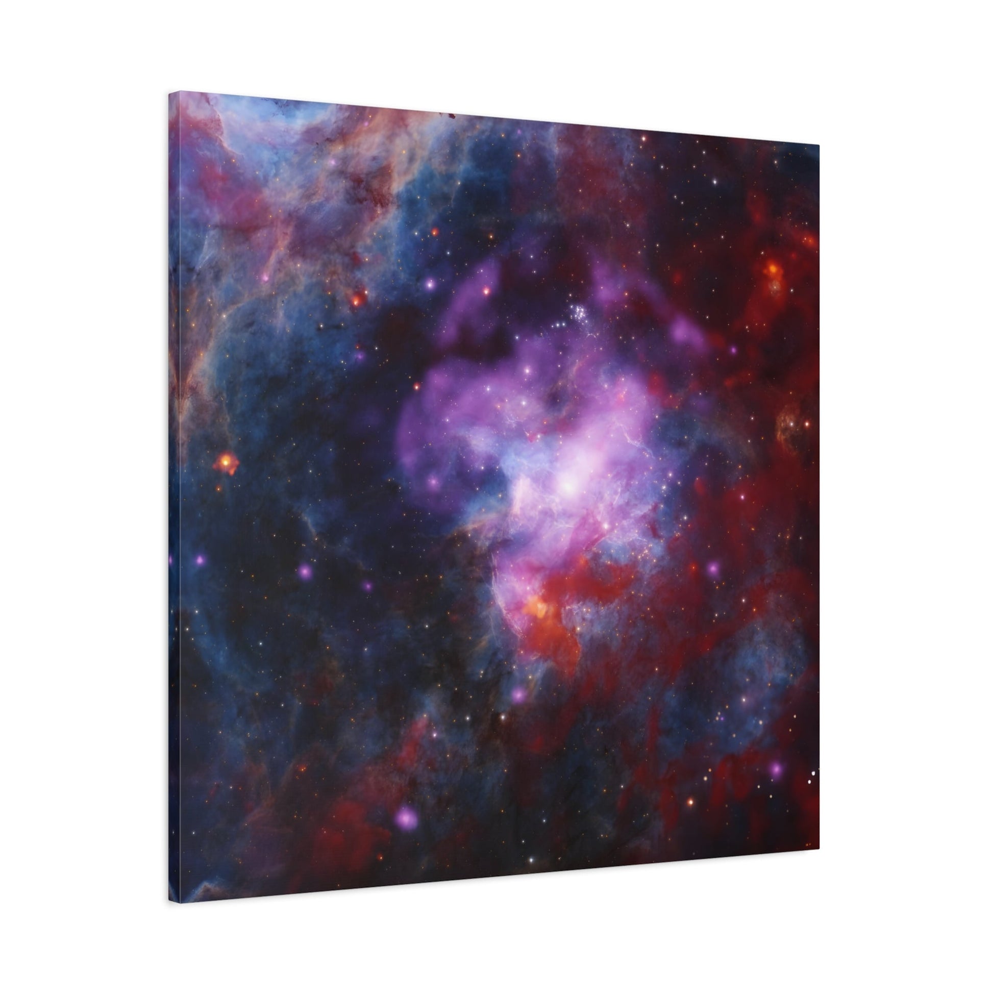 Square Framed NASA Canvas Prints - Spectacular Supernova Celestial Fireworks Deep Space Wall Art