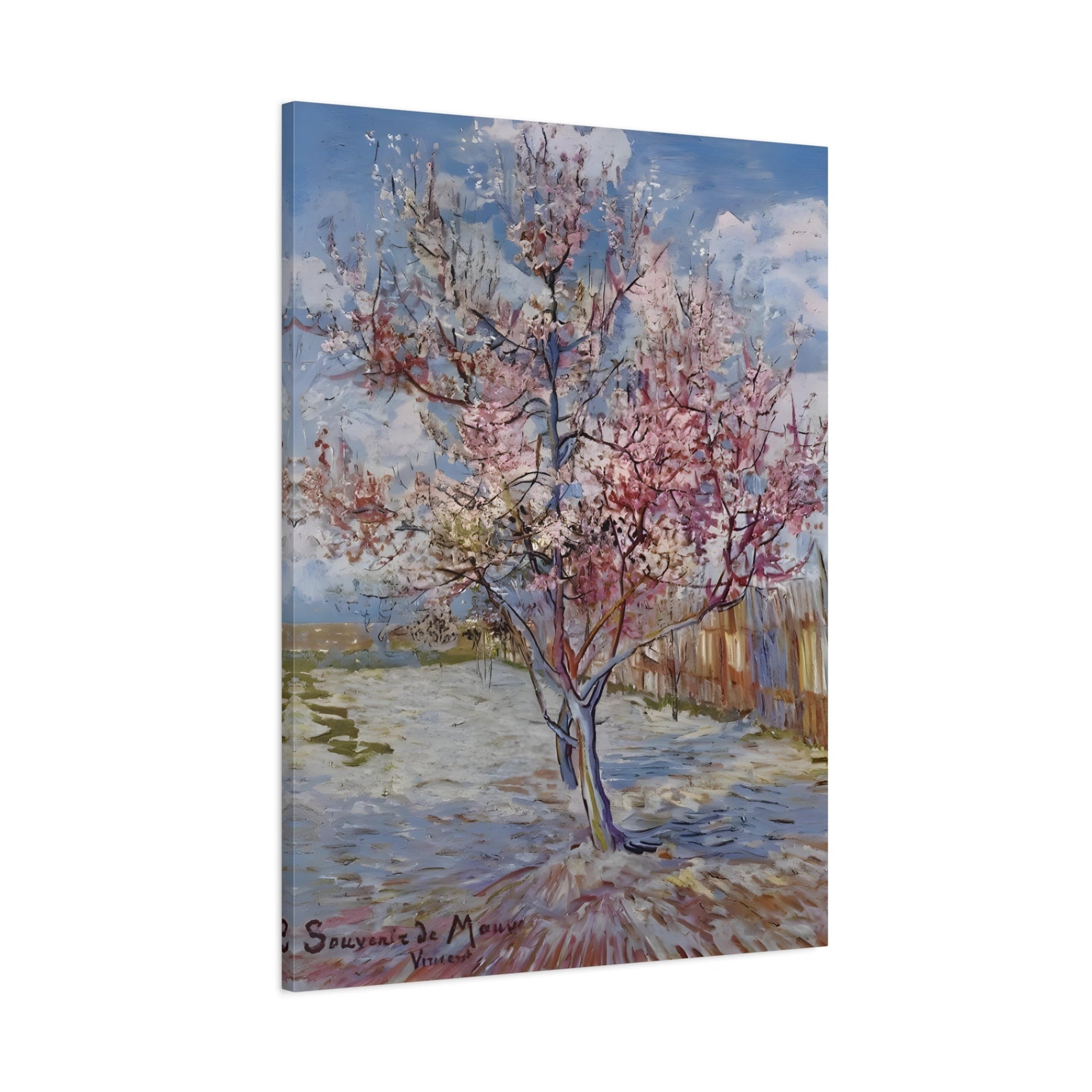 Vincent van Gogh The Pink Peach Tree - Canvas Art Reproduction