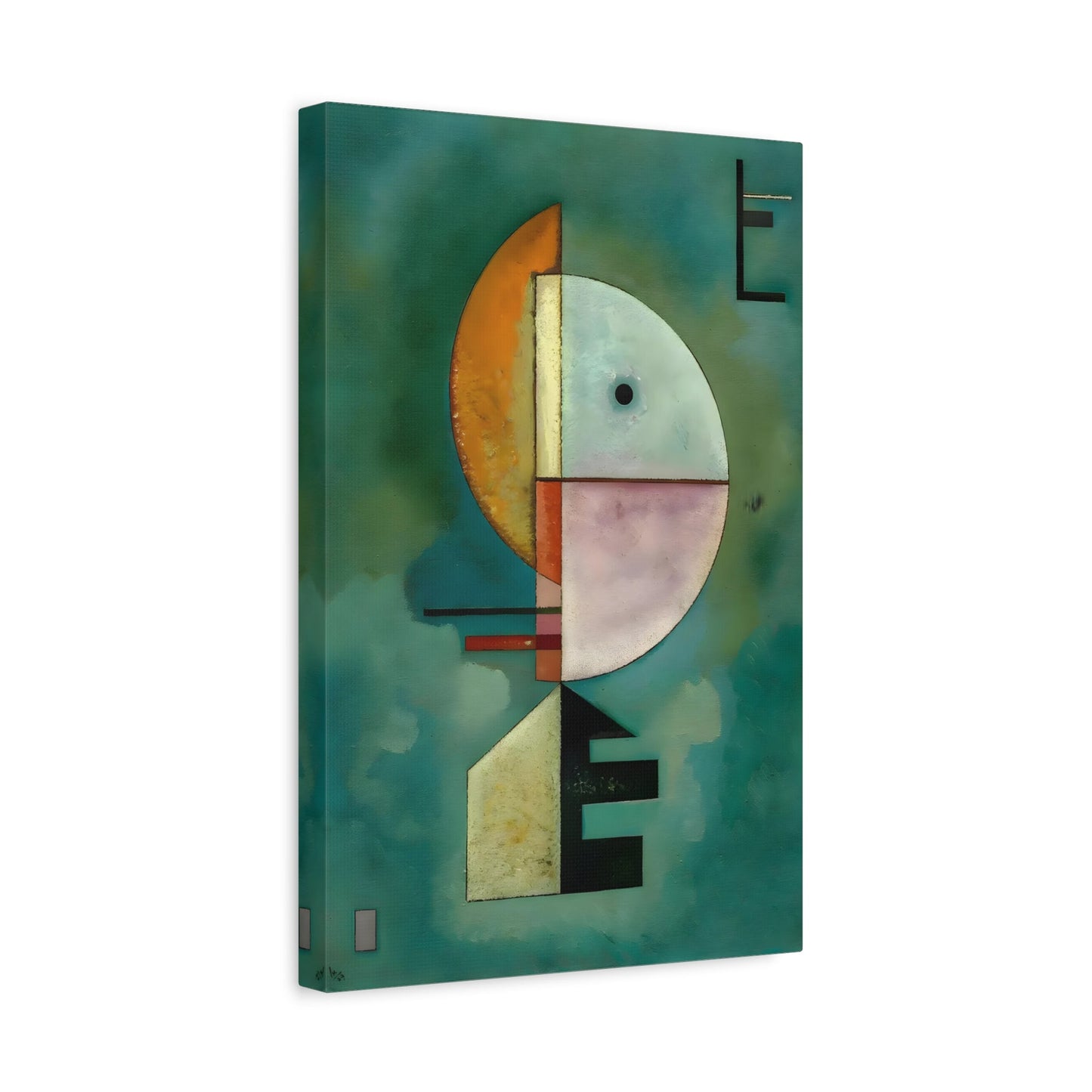 Wassily Kandinsky Upward - Abstract Wall Art Canvas Print