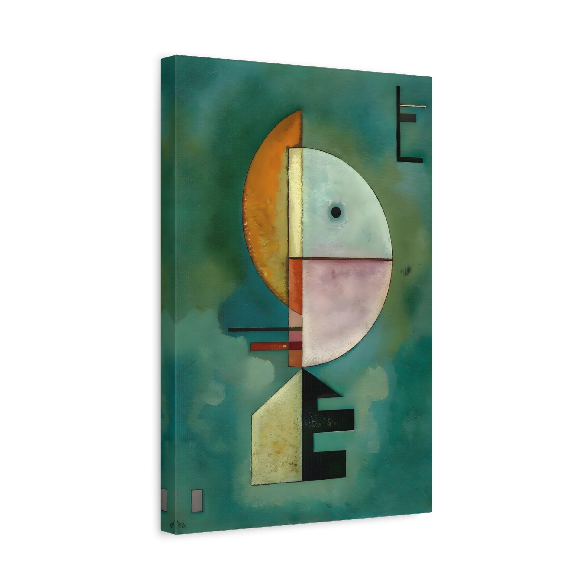 Wassily Kandinsky Upward - Abstract Wall Art Canvas Print
