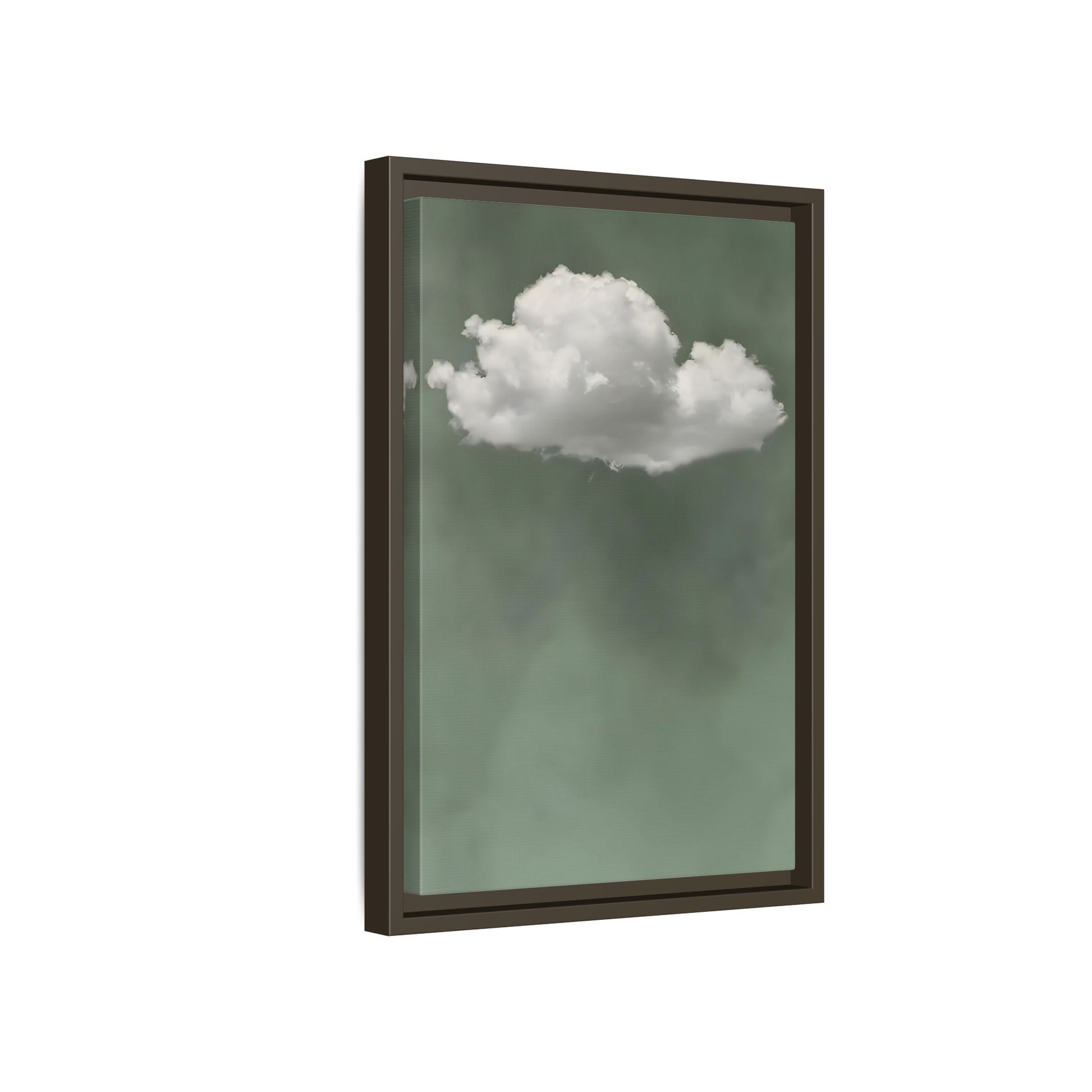 Zen Canvas Prints Surreal Sage - Green Cloud Wall Art