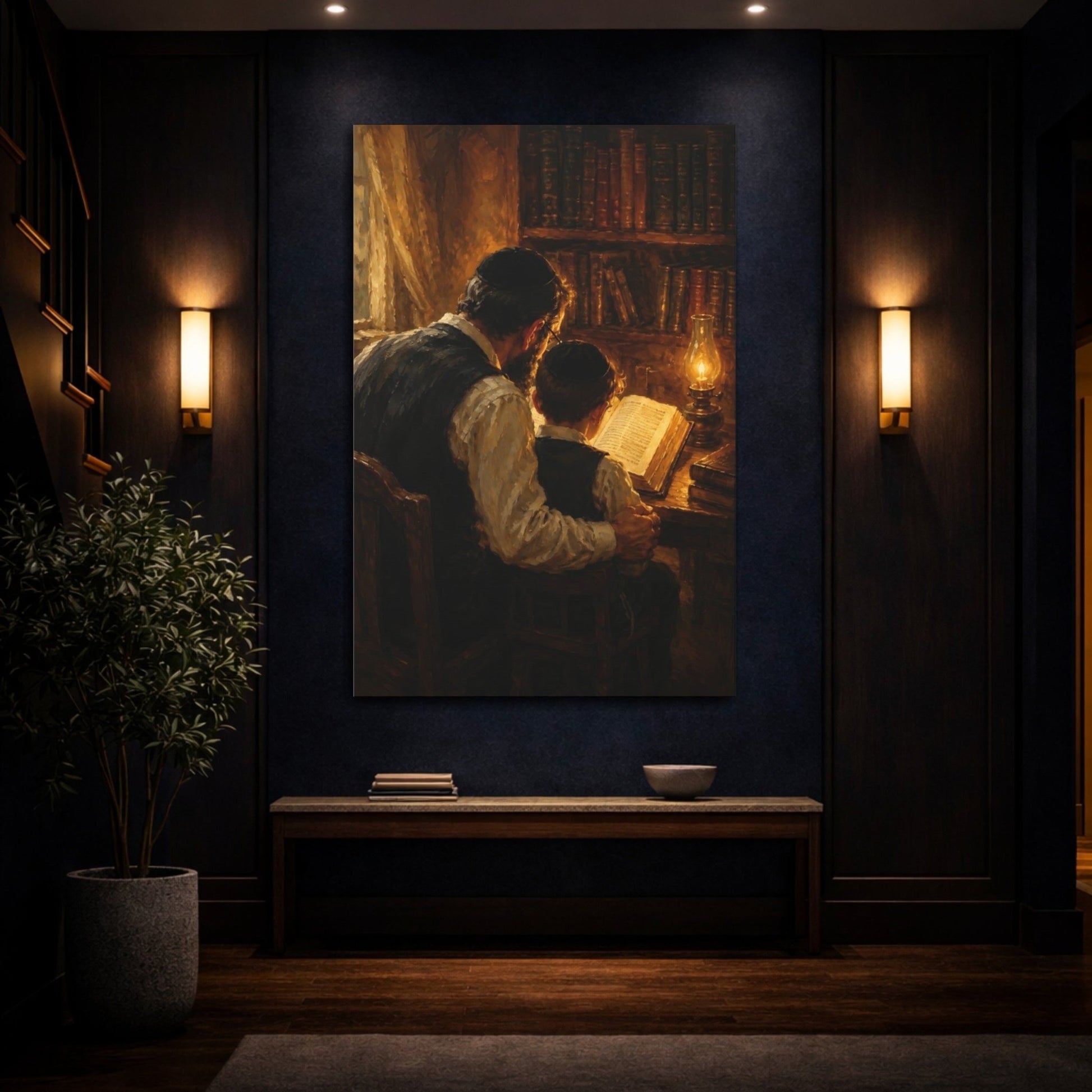A Legacy of Torah Canvas - YesArtYes