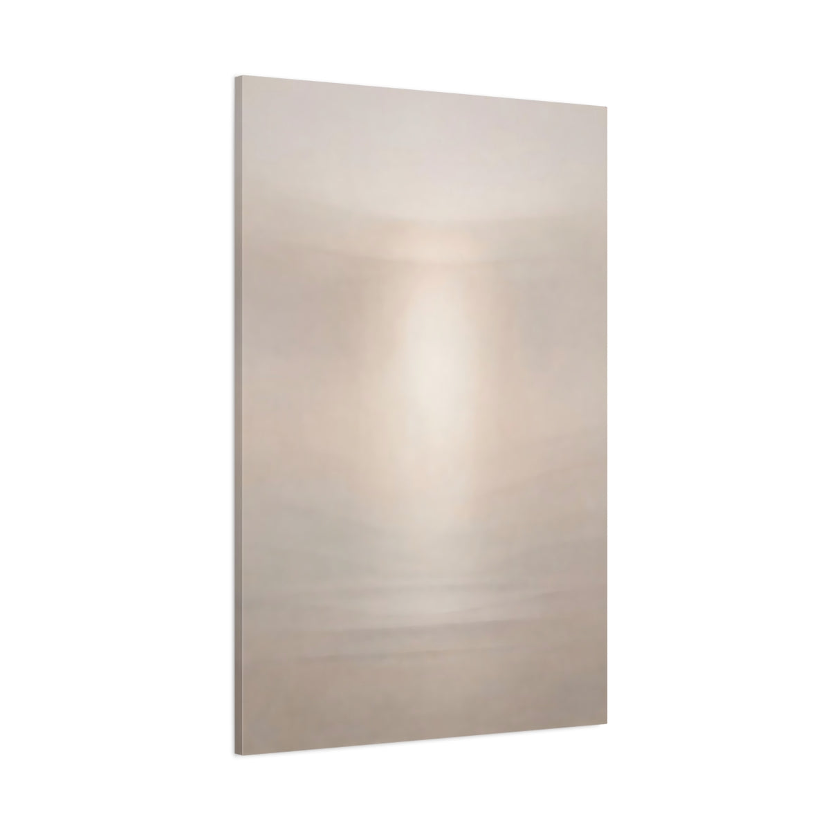 Abstract Abstract Light Soft Neutral Gradient shown as stretched canvas wall art