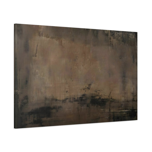Abstract Abstract Texture Brown Black Abstract shown as stretched canvas wall art