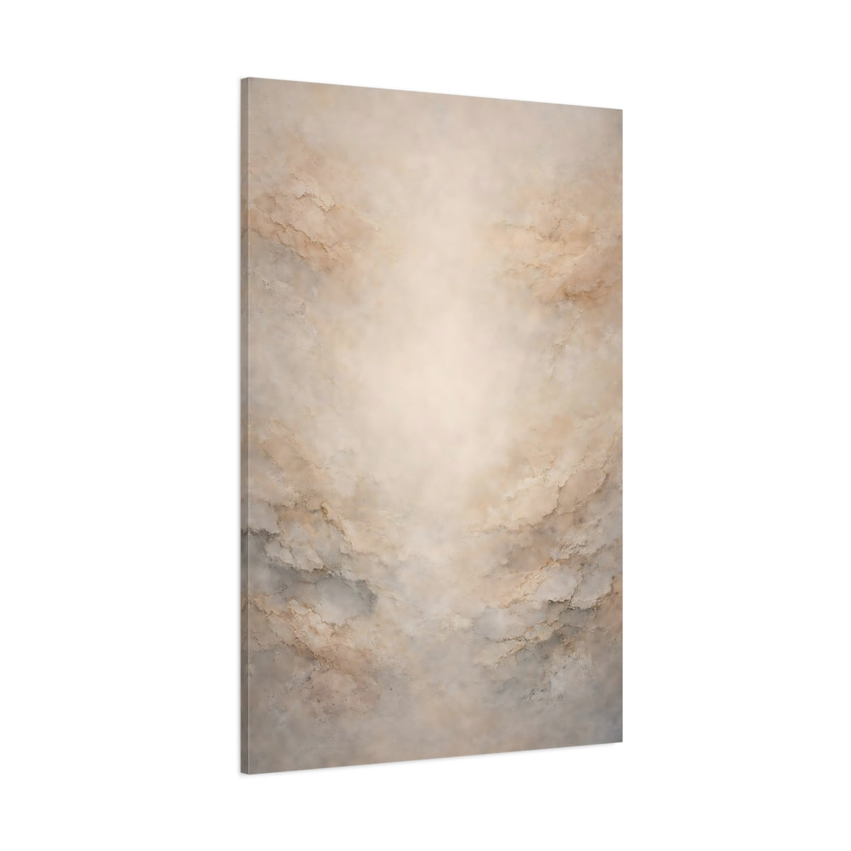 Abstract Abstract Texture Warm Beige Texture shown as stretched canvas wall art