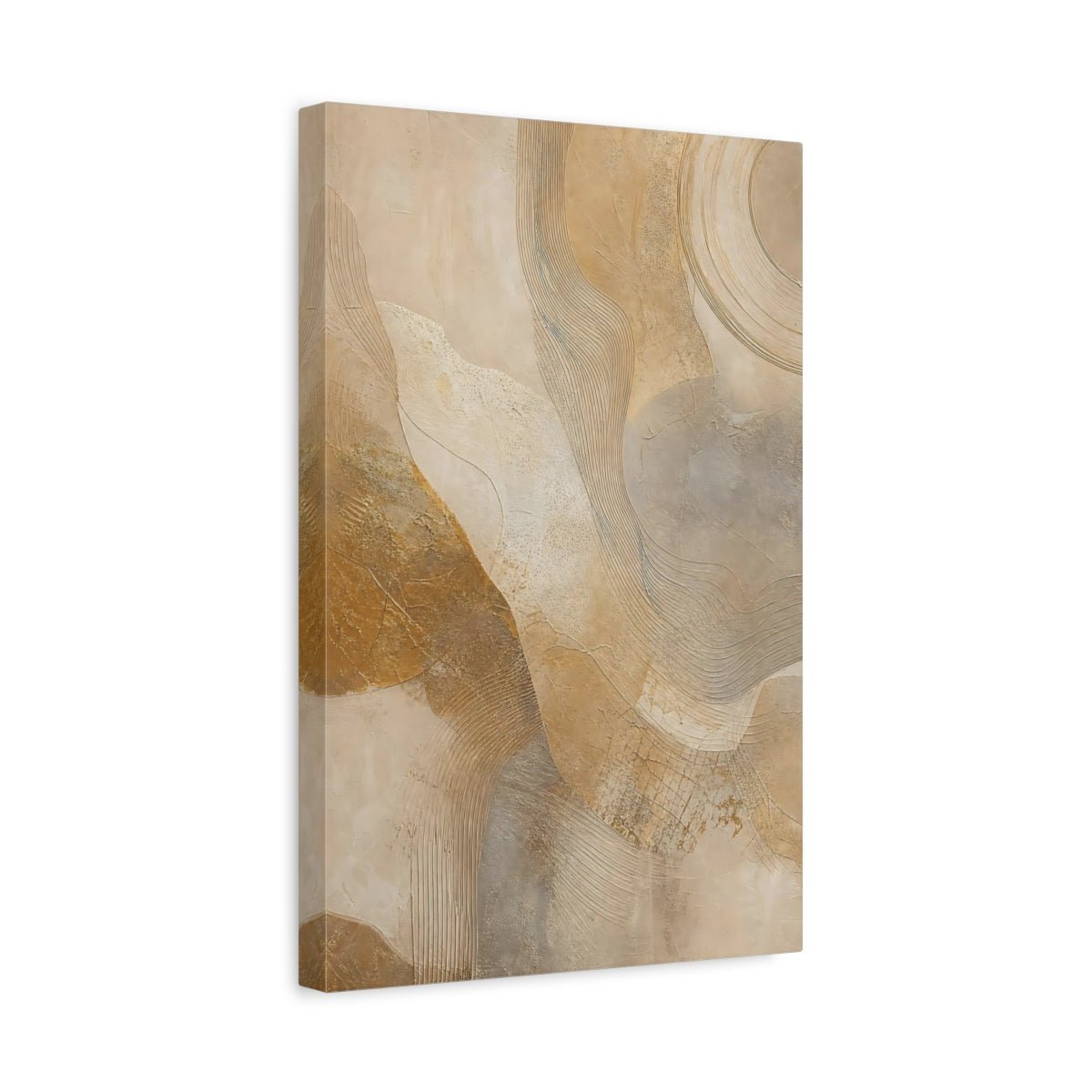 Abstract Canvas Wall Art Print – Living Room Decor, Above Console Table - YesArtYes
