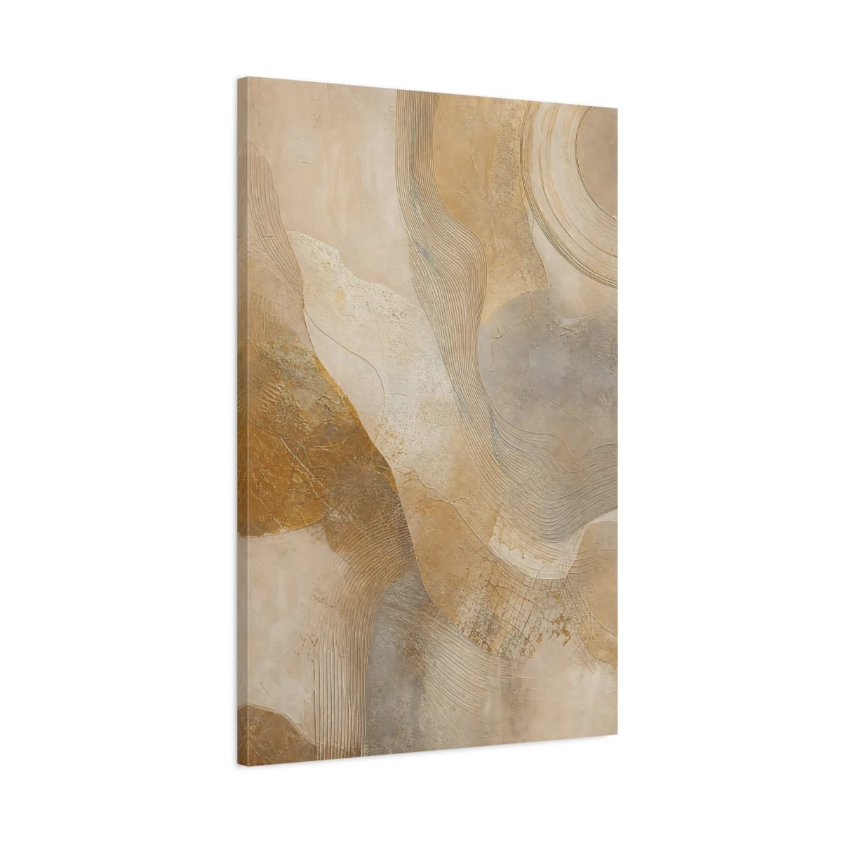 Abstract Canvas Wall Art Print – Living Room Decor, Above Console Table - YesArtYes