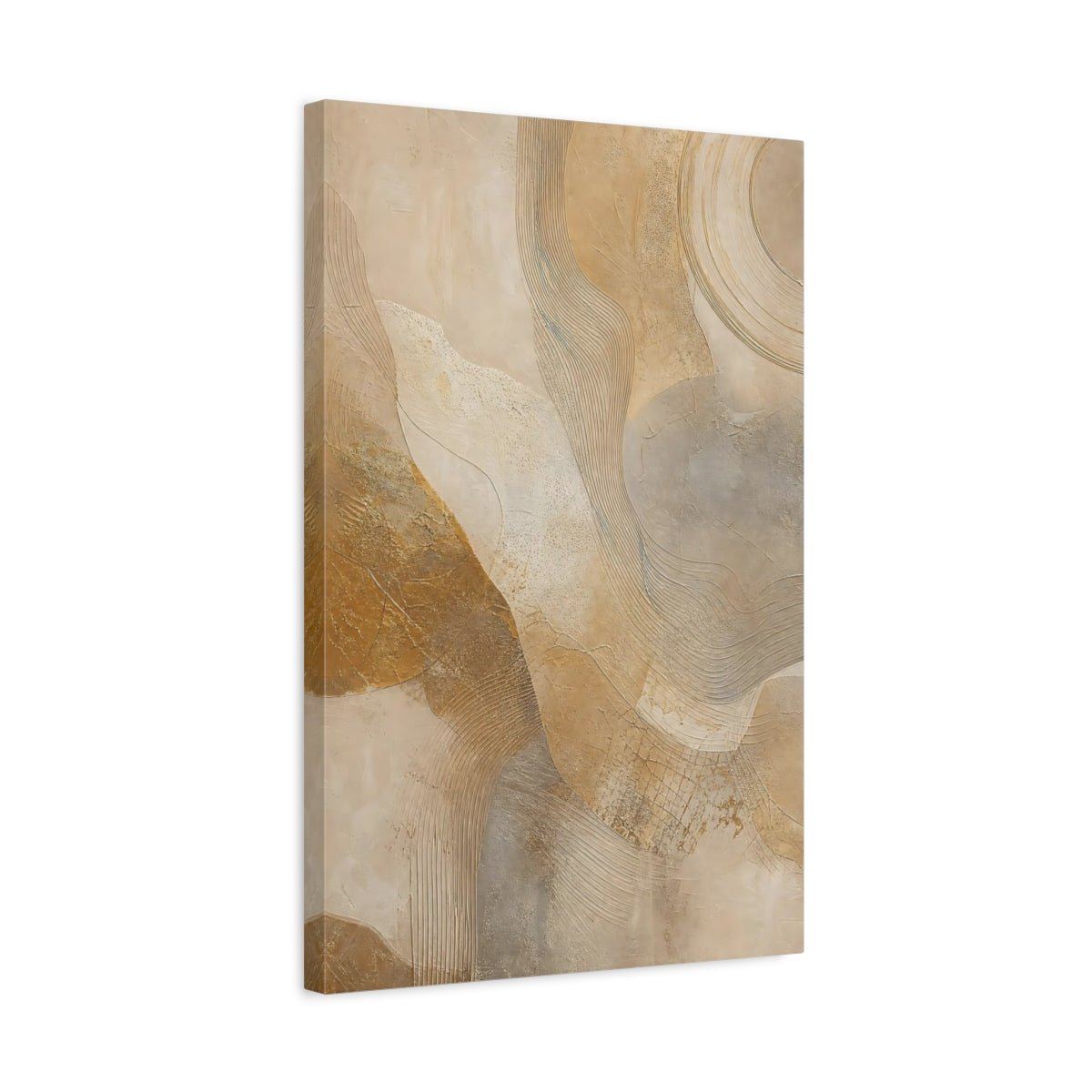Abstract Canvas Wall Art Print – Living Room Decor, Above Console Table - YesArtYes
