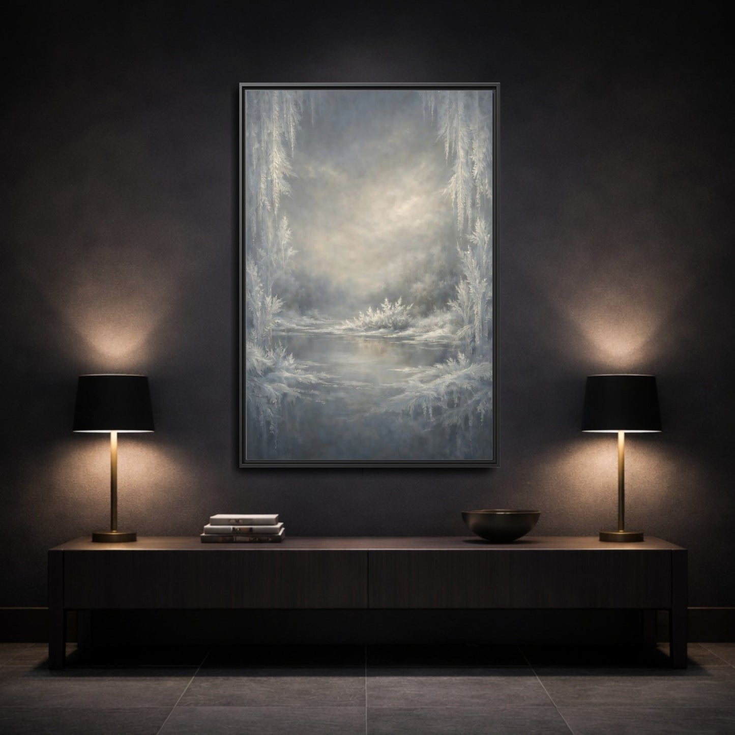 Abstract - Framed Canvas Wall Art Print - YesArtYes