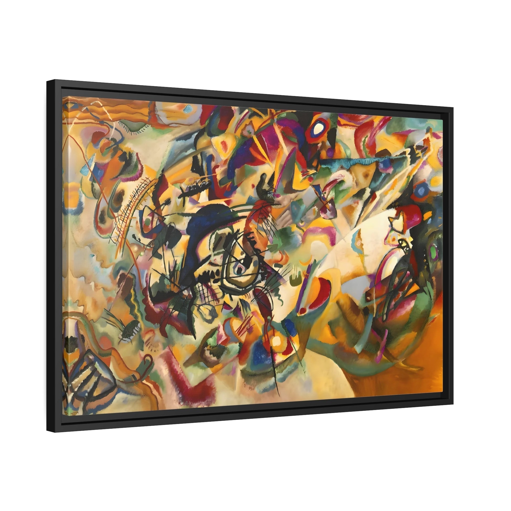 Abstract Canvas Wall Decor - Modern Kandinsky Art