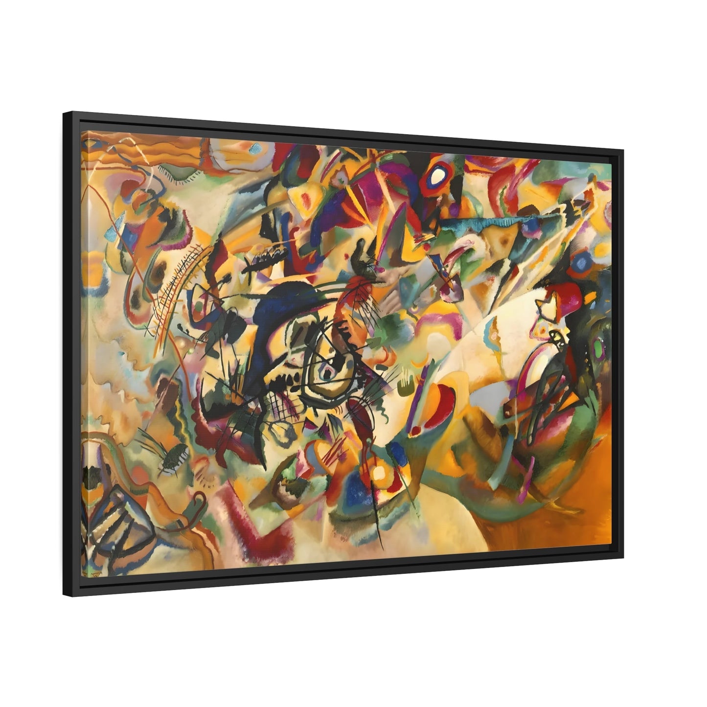 Abstract Canvas Wall Decor - Modern Kandinsky Art