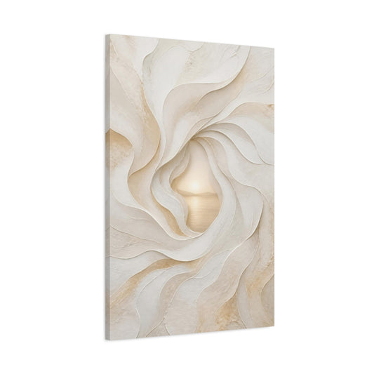 Main Mockup. Abstract Hidden Portal shown as canvas print
