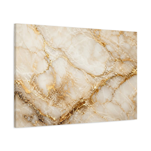 Main Mockup. Abstract Marble Texture Gold Marble shown as stretched canvas wall art