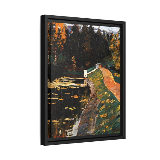 Abstract Waters Canvas Print - Wall Art Sluice by Kandinsky