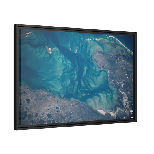 Aerial Majesty Canvas Prints - Blue Ocean Art Decor