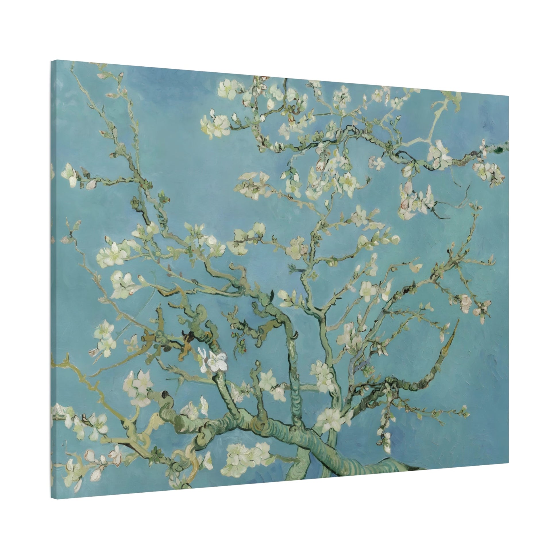 Almond Blossom Tree Canvas Print - Vintage Van Gogh Wall Art - YesArtYes