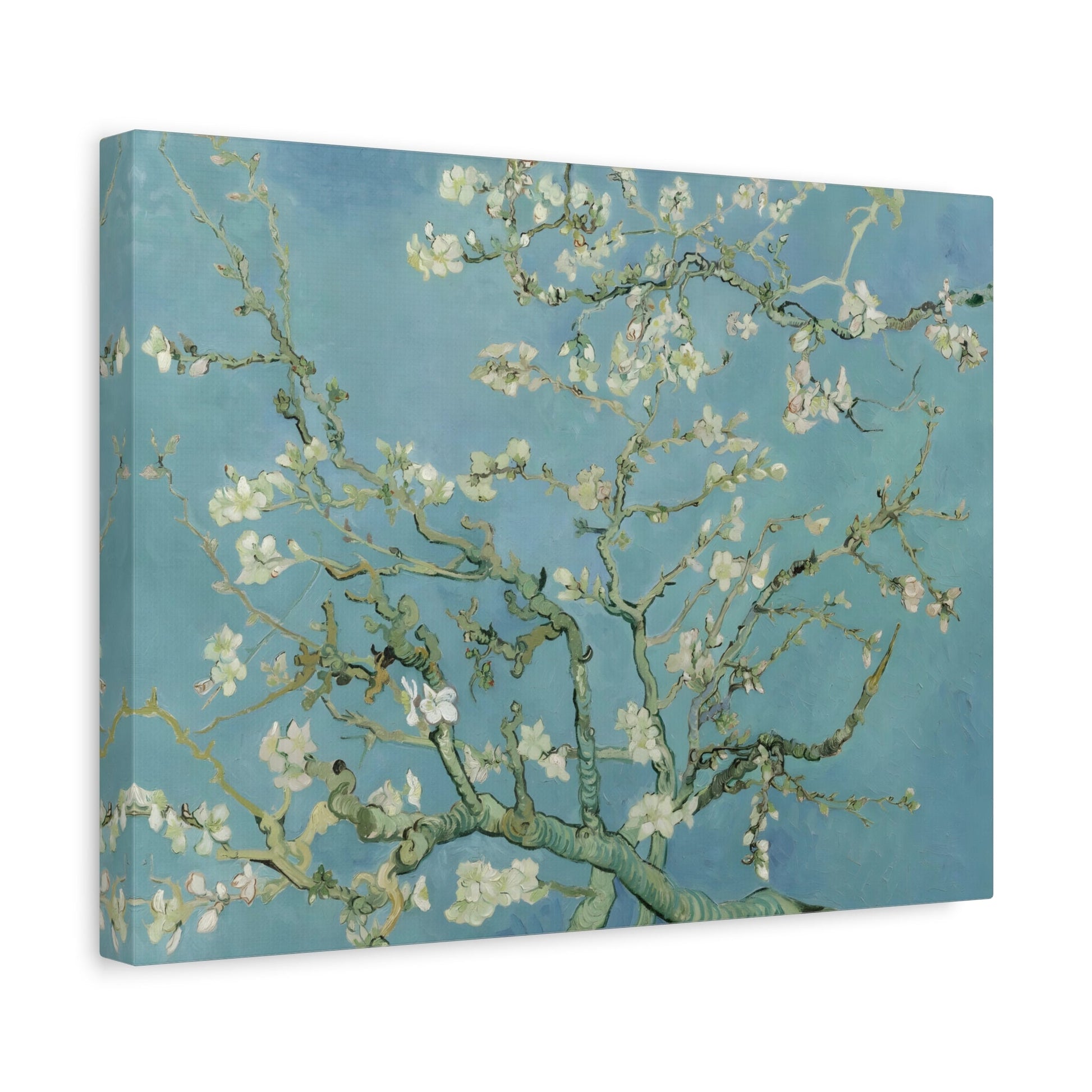 Almond Blossom Tree Canvas Wall Art Print - Famous Vintage by Van Gogh