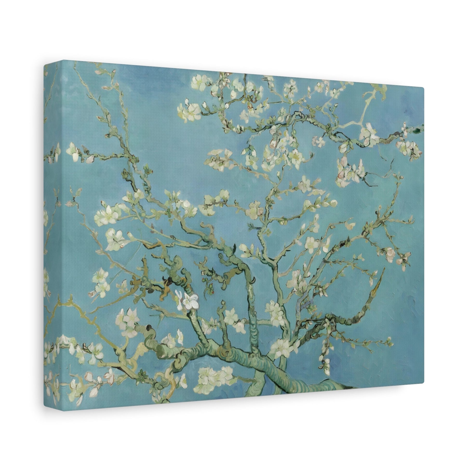 Almond Blossom Tree Canvas Wall Art Print - Famous Vintage by Van Gogh