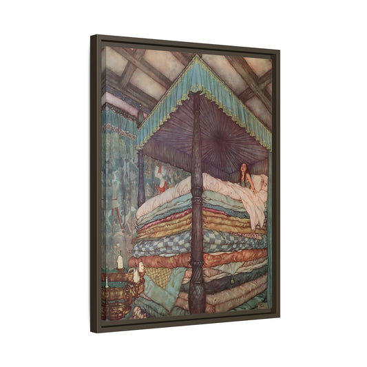 Andersen Fairy Tale Canvas Wall Art Prints - Princess and the Pea - YesArtYes