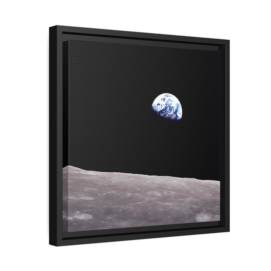 Apollo 8 Nasa Space Canvas Prints - Earth from Moon Wall Art