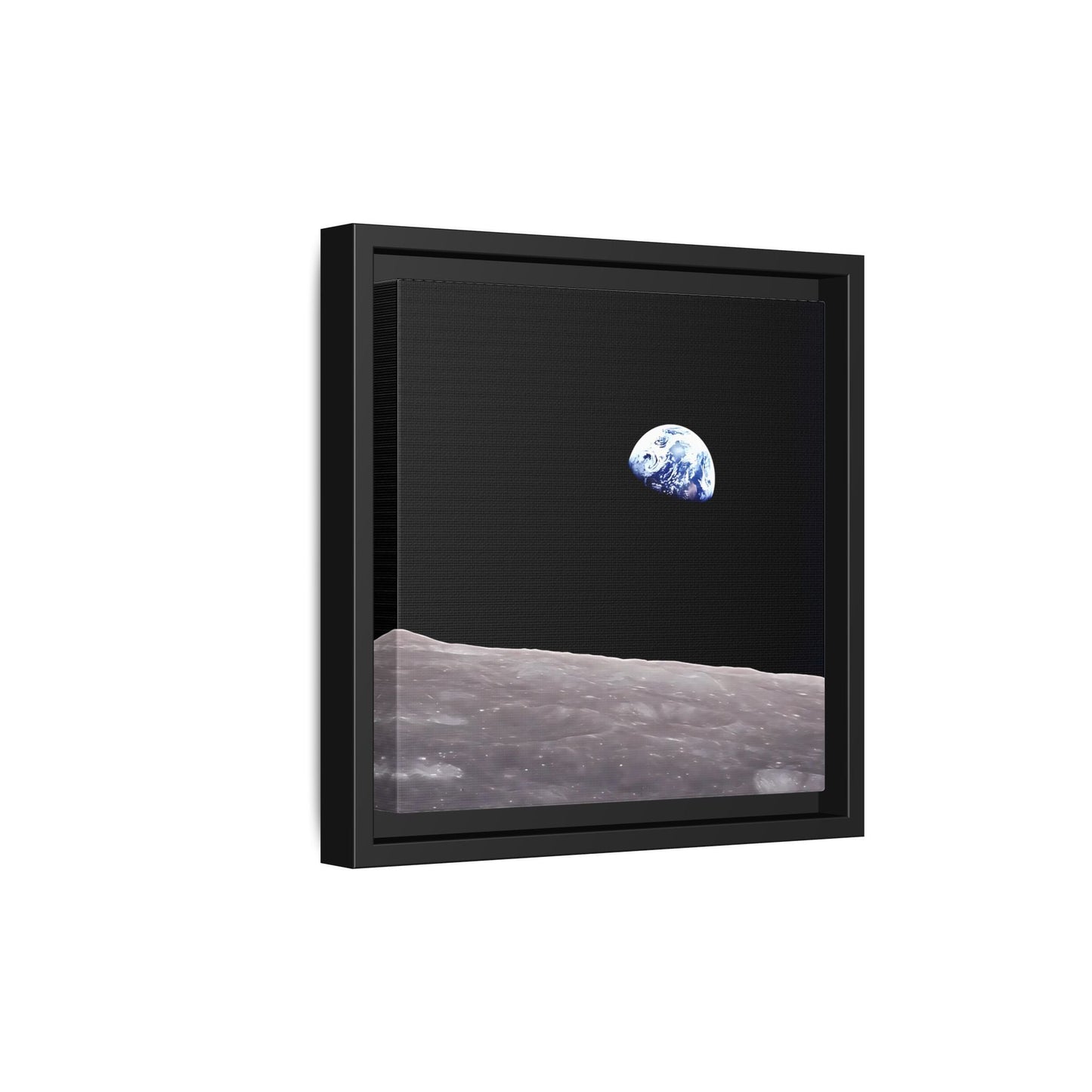 Apollo 8 Nasa Space Canvas Prints - Earth from Moon Wall Art - YesArtYes