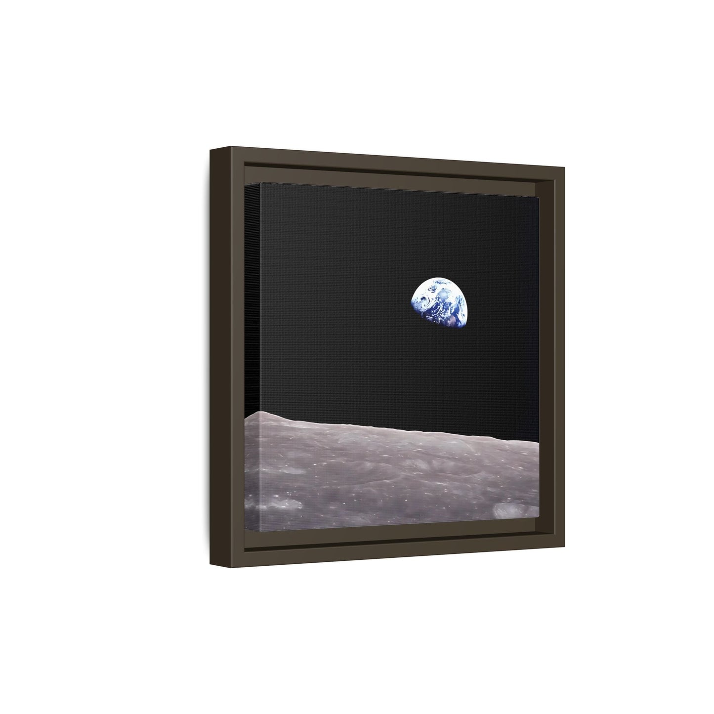 Apollo 8 Nasa Space Canvas Prints - Earth from Moon Wall Art - YesArtYes