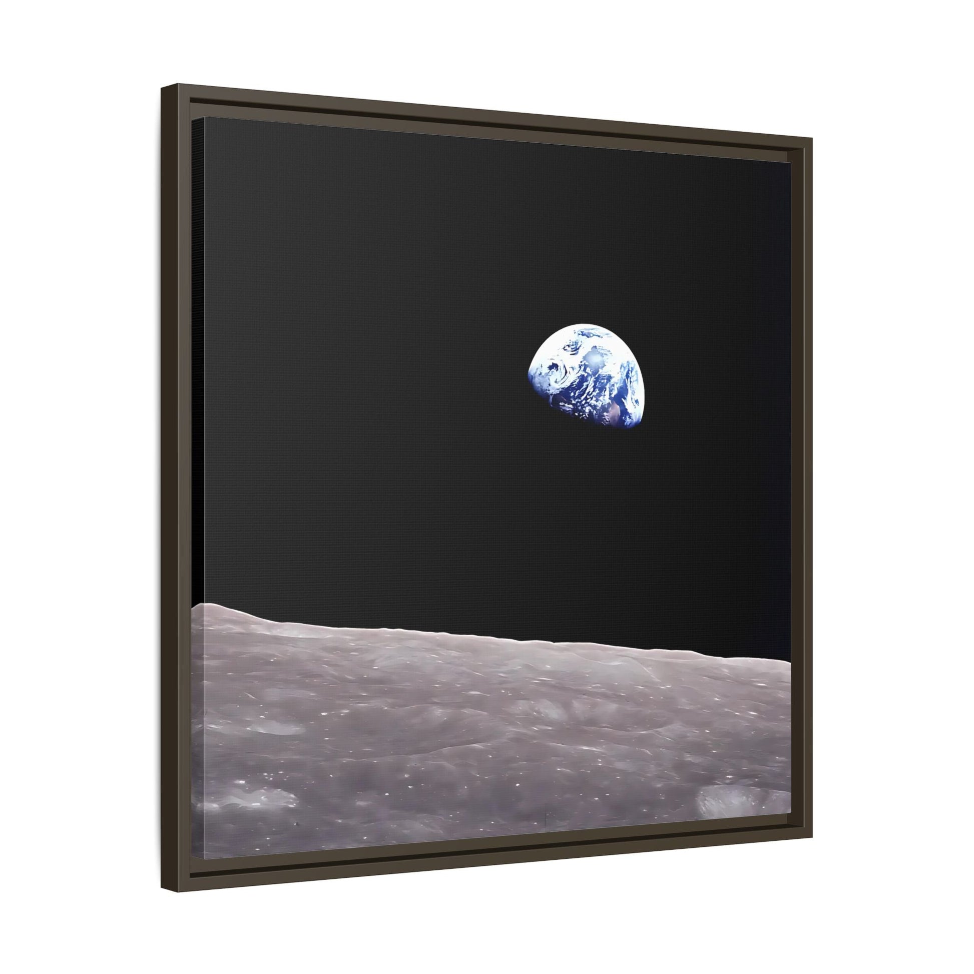 Apollo 8 Nasa Space Canvas Prints - Earth from Moon Wall Art - YesArtYes