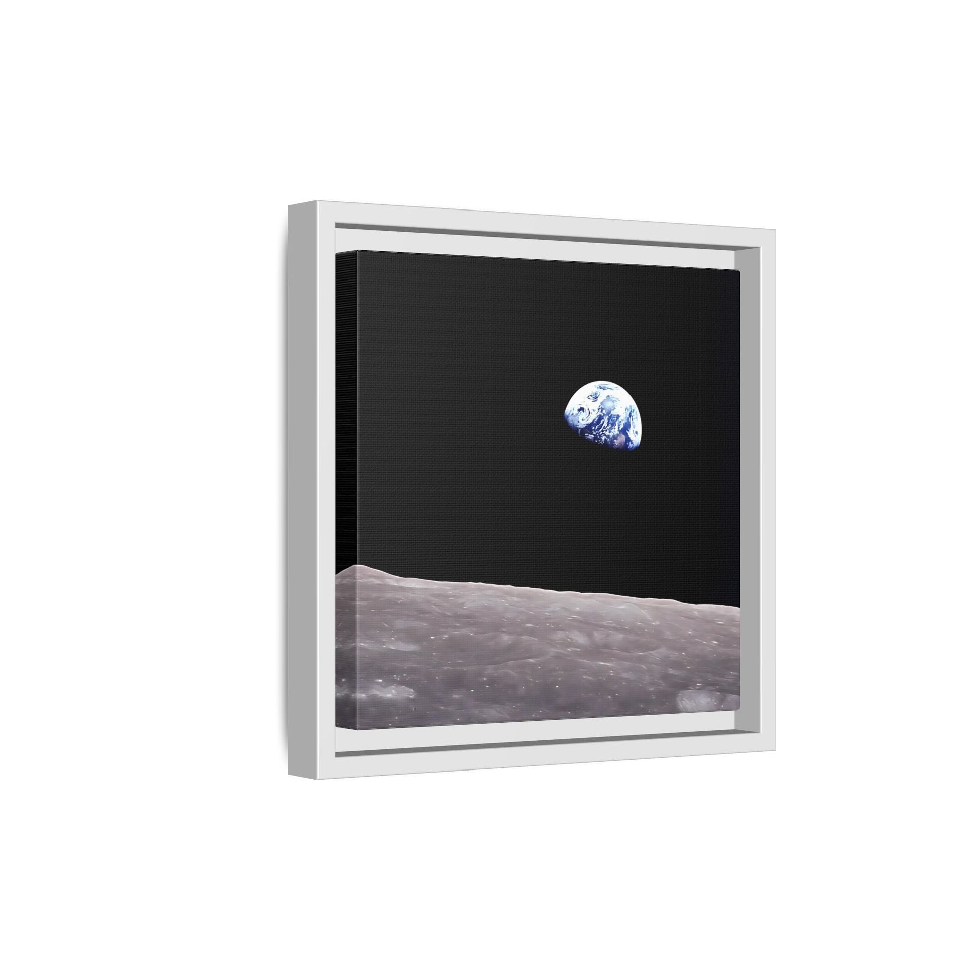 Apollo 8 Nasa Space Canvas Prints - Earth from Moon Wall Art - YesArtYes